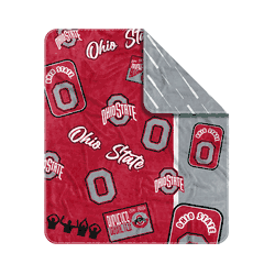Ohio State Buckeyes Dream Weave Throw 50x60