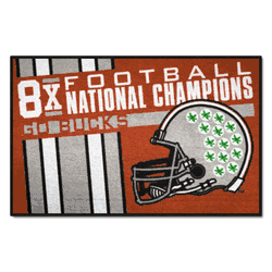 Ohio State Buckeyes Dynasty Starter Mat Accent Rug - 19in. x 30in.