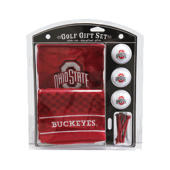 Ohio State Buckeyes Embroidered Towel Gift Set