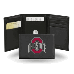 Ohio State Buckeyes  Embroidered Tri-fold Wallet
