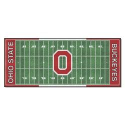 Ohio State Buckeyes Field Runner Mat - 30in. x 72in.