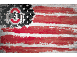 Ohio State Buckeyes Flag 11x19