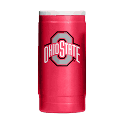 Ohio State Buckeyes Flipside Powder Coat Slim Can Coolie