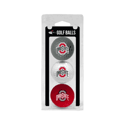 Ohio State Buckeyes Golf Balls - 3 Pack