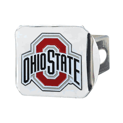 Ohio State Buckeyes Hitch Cover - 3D Color Emblem