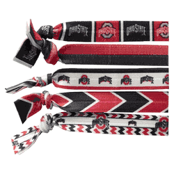 Ohio State Buckeyes Knotted Hair Tie