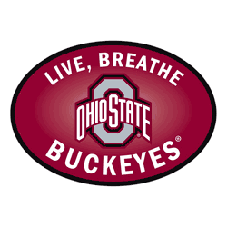 Ohio State Buckeyes Live-Breath Auto Decal