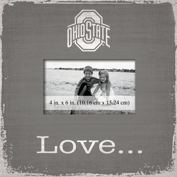 Ohio State Buckeyes Love Picture Frame