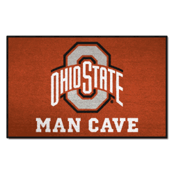 Ohio State Buckeyes Man Cave Starter Mat Accent Rug - 19in. x 30in.