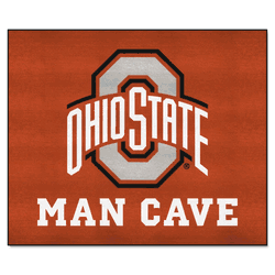 Ohio State Buckeyes Man Cave Tailgater Rug - 5ft. x 6ft.