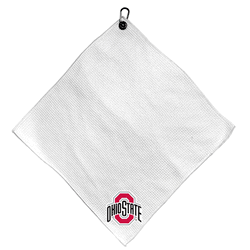 Ohio State Buckeyes Microfiber Small Towel - 15" x 15" (White)