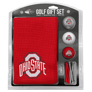 Ohio State Buckeyes Microfiber Towel Gift Set - 16 x 40 (Colored)