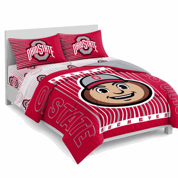 Ohio State Buckeyes Momentum Bed In A Bag Queen