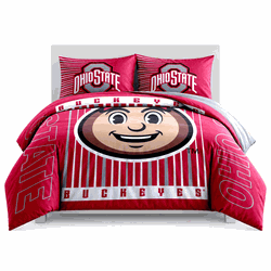 Ohio State Buckeyes Momentum Bedding Comforter Set F/Q