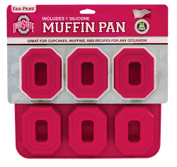 Ohio State Buckeyes Muffin Pan