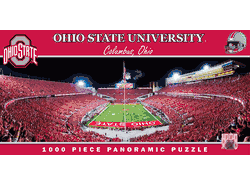 Ohio State Buckeyes NCAA 1000pc Panoramic Puzzle - End Zone