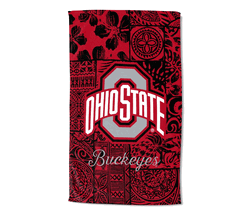 Ohio State Buckeyes NCAA Constructor Oversized Beach Towel 42x72 inches