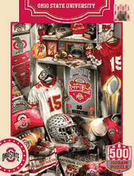 Ohio State Buckeyes NCAA Locker Room 500pc Puzzle