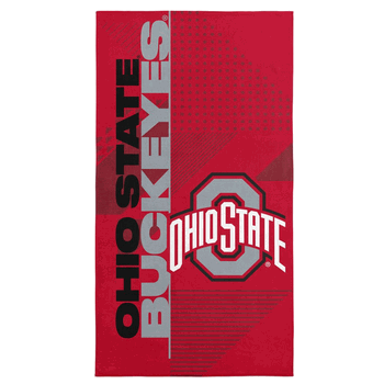 Ohio State Buckeyes NCAA Spiral Microfiber Beach Towel 30x60 inches