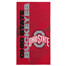 Ohio State Buckeyes NCAA Spiral Microfiber Beach Towel 30x60 inches