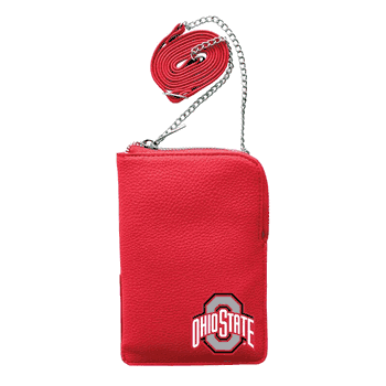 Ohio State Buckeyes Pebble Smart Purse Light Red