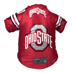 Ohio State Buckeyes Pet Premium Jersey Medium