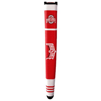 Ohio State Buckeyes Putter Grip (Colored with white stripes)