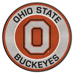 Ohio State Buckeyes Roundel Rug - 27in. Diameter