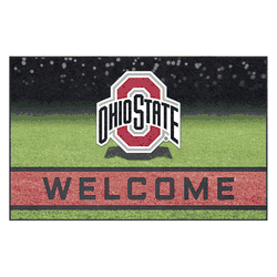 Ohio State Buckeyes Rubber Door Mat - 18in. x 30in.