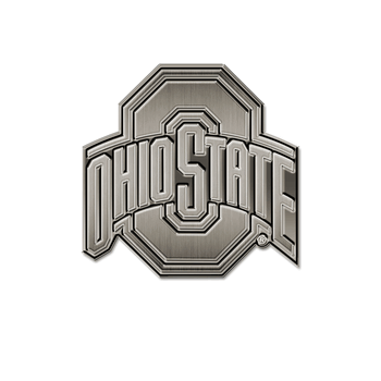Ohio State Buckeyes Standard Antique Auto Emblem