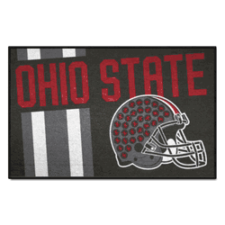 Ohio State Buckeyes Starter Mat Accent Rug - 19in. x 30in., Uniform Design