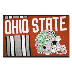 Ohio State Buckeyes Starter Mat Accent Rug - 19in. x 30in., Unifrom Design