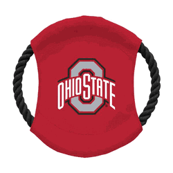 Ohio State Buckeyes Team Flying Disc Pet Toy