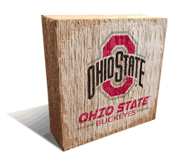 Ohio State Buckeyes Team Logo Block 6X6
