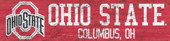 Ohio State Buckeyes Team Name Sign