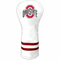 Ohio State Buckeyes Vintage Fairway Headcover (White)