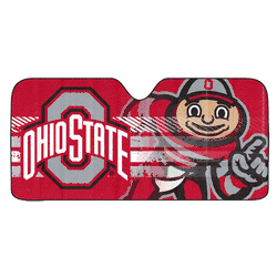 Ohio State Buckeyes Windshield Sun Shade