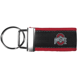 Ohio State Buckeyes Woven Key Chain
