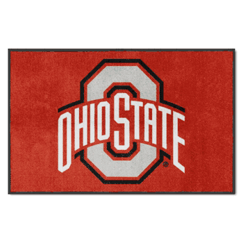 Ohio State4X6 High-Traffic Mat with Durable Rubber Backing - Landscape Orientation