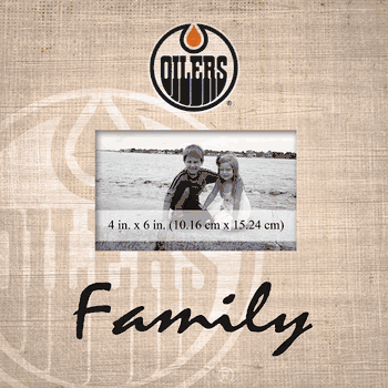 Oilers Family Picture Frame