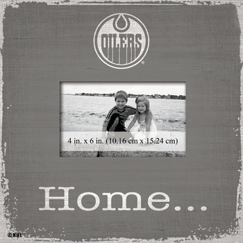 Oilers Home Picture Frame