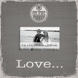 Oilers Love Picture Frame