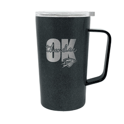 Oklahoma City Thunder 18oz Onyx Hustle Travel Mug