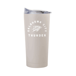 Oklahoma City Thunder 20oz Archway Sand Powder Coat Tumbler