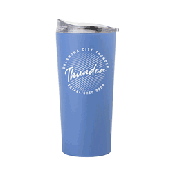 Oklahoma City Thunder 20oz Retro Script Arctic Powder Coat Tumbler
