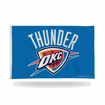 Oklahoma City Thunder Standard 3' x 5' Banner Flag