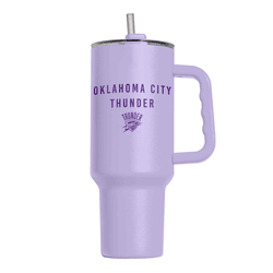 Oklahoma City Thunder 40oz Tonal Powder Coat Tumbler