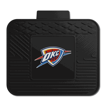 Oklahoma City Thunder Back Seat Car Utility Mat - 14in. x 17in.