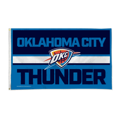 Oklahoma City Thunder Bold 3' x 5' Banner Flag