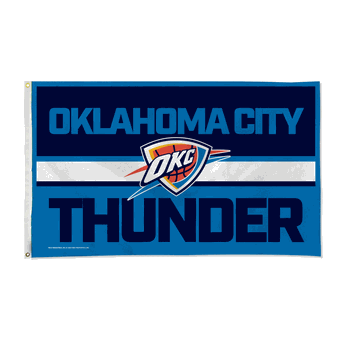 Oklahoma City Thunder Bold 3' x 5' Banner Flag